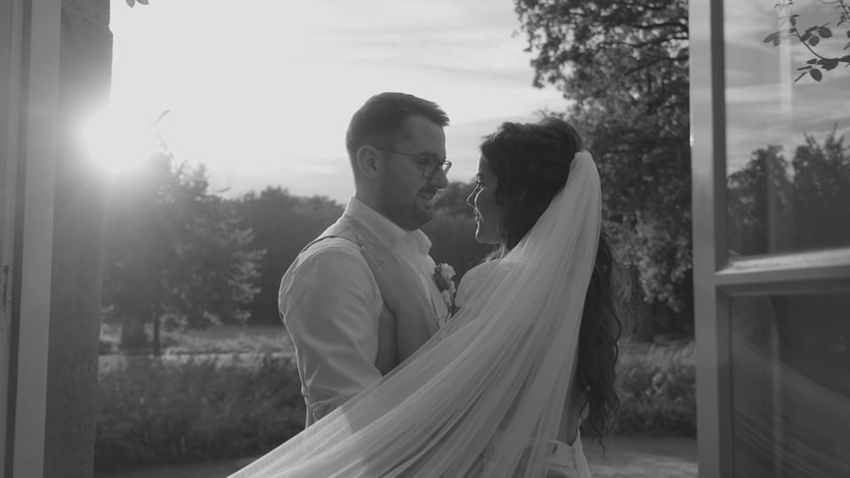 Still uit de film van Rick en Lidy